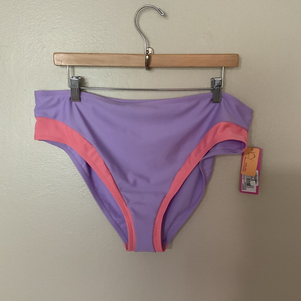 NEW Ninety‎ Nine Purple and Pink Bikini Bottom